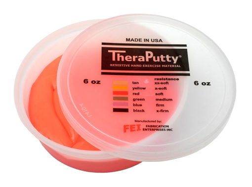 Cando Theraputty Standard Hand Exercise Putty - 6 oz - Red - Soft | Flamingo Sportswear