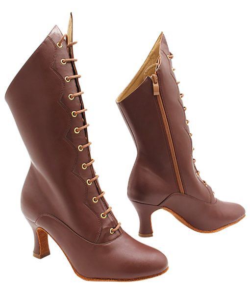 Discover the Very Fine Ladies Dance Boots SERACanCan in Brown | Flamingo Sportswear